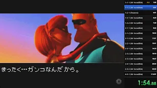 (WR) The Incredibles (GBA) Any% Speedrun in 1:12:54