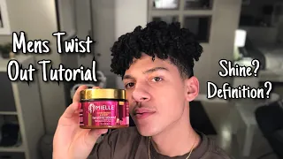 How To: Men's Twist Out Tutorial