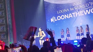 220808 LOONA dances to Don't Start Now by Dua Lipa - Kansas City