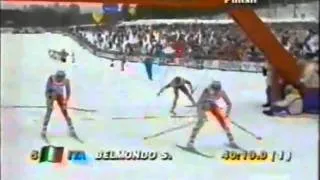 1993 WSC Falun 15 km M Pursuit BELMONDO LAZUTINA EGOROVA