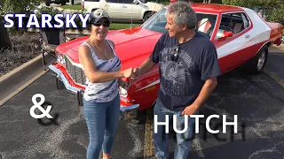 Starsky & Hutch Movie Car - Grand Torino Next to Dukes of Hazzard 1969 Dodge Charger - 4K