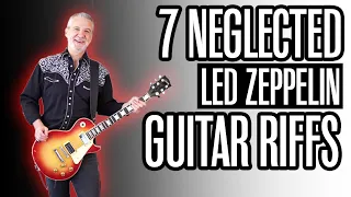 7 Neglected Led Zeppelin Guitar Riffs - See if you can figure out #7!