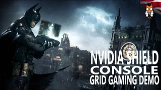 NVIDIA Shield Android TV Grid Gaming and Software Demo