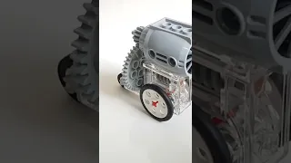 LEGO wind powered jet engine car