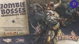 Zombicide Black Plague: Zombie Bosses (How to play / Review)