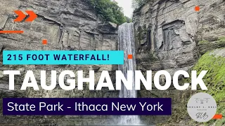 Taughannock Falls State Park by Drone - Huge Waterfall Reveal!