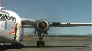 Fairchild C-119G Flying Boxcar N8093  3350 engine start