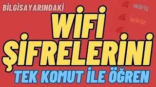 Yalnızca Tek Komut İle Bilgisayarındaki Tüm Wifi Şifrelerini Öğren - Wifi Şifresi Öğrenme Adım Adım