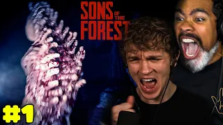SONS OF THE FOREST IS THE MOST TERRIFYING SURVIVAL GAME EVER MADE... | Sons of the Forest (Part 1)