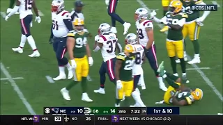 Damien Harris - Highlights - New England Patriots @ Green Bay Packers - NFL Week 4 2022