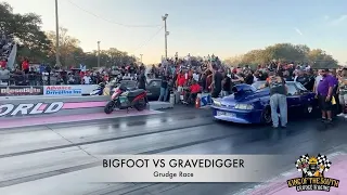 BIGFOOT VS GRAVEDIGGER - GRUDGE RACE - NO GUTS, NO GLORY 2021