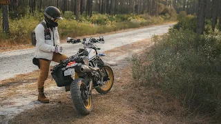 Relaxing Off Road Ride | Outdoor Coffee | Ducati Scrambler Desert Sled