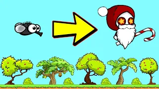 All Animals Evolution With Old Santa Claus Reaper Before The Update Gameplay (EvoWorld.io)