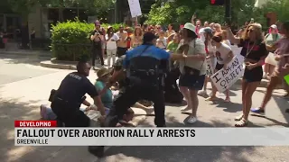 Community leaders weigh in on Greenville PD's response during abortion rally