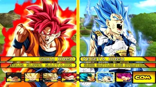 🔴 Goku vs Vegeta Dragon Ball Budokai Tenkaichi ( Mod ) !!
