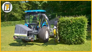 THE CLEANEST CUTS EVER !! - Most Satisfying Hedge Trimming & Grass Cutting Machines 13