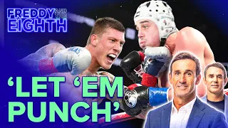 Legends disagree over 'embarrassing' tunnel fight: Freddy & the Eighth - Ep09 | NRL on Nine