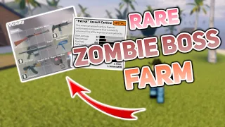 (ROBLOX) APOCALYPSE RISING 2 | HOW TO FARM FOR RARE ZOMBIE BOSSES AND SPECIAL WEAPONS