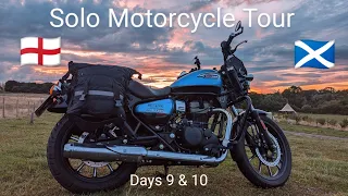 UK Solo Motorcycle Camping Tour to Scotland - Days 9 & 10 - The Finale