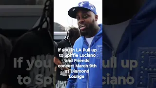 Pull up to Spiffie Luciano and friends concert March 9th at The Diamond Lounge #hiphop #music