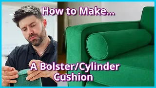 HOW TO MAKE A BOLSTER CUSHION | SEWING & UPHSOLTERY TIPS AND TRICKS | FaceliftInteriors