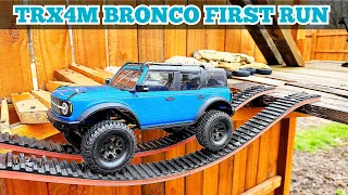 Traxxas Trx4m Bronco First Run Micro Course