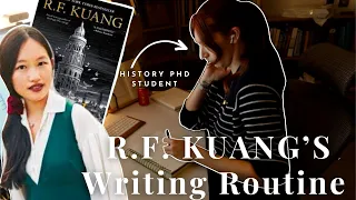 I Tried Rebecca F. Kuang's Writing Routine | A History PhD Student Vlog