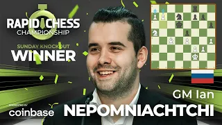 Ian Nepomniachtchi : 2 Pion Bebas Antar Nepo Jadi Juara || Rapid Chess Ch 2022