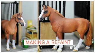 MAKING A SCHLEICH REPAINT #1 | Schleichstable WMM