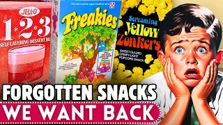 24 Forgotten Snacks, Kids Today Will Never Understand!