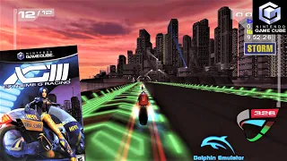 XGIII : Extreme G Racing (2001) Nintendo GameCube Gameplay in HD (Dolphin)