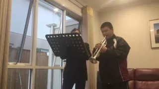 Song of master Adam Trumpet(duet with my teacher)