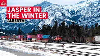 Alberta Road Trip: JASPER in the WINTER!  (Icefields Parkway Part 3)