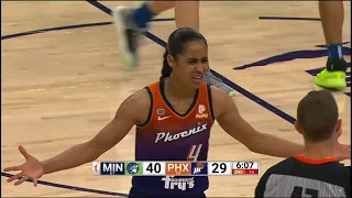 THREE Technicals Called On Skylar Diggins-Smith, Diana Taurasi & Mercury Coach After Refs' Bad Calls