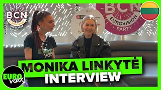 MONIKA LINKYTĖ - STAY (INTERVIEW) // Barcelona Eurovision Party 2023 // Lithuania Eurovision 2023