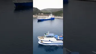 ⚓️ Aeolis entering at port #myrinalemnos #lemnos #ships