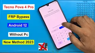 Tecno Pova 4 Pro FRP Bypass Android 12 |  Tecno LG8n FRP Unlock | Tecno Pova 4 Google Account Remove