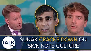 “Attacking Vulnerable To Cover Up Failures!” Sunak To Call For End To ‘Sick Note Culture’