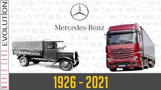 W.C.E.-Mercedes-Benz Trucks Evolution (1926 - 2021)