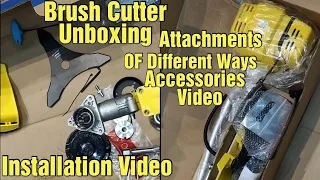 kisankraft Brush Cutter Fitting | Grass Cutter Attachments