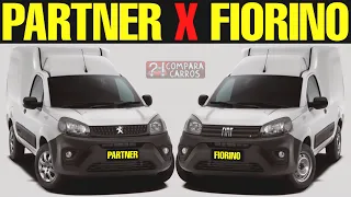 COMPARATIVO Nova Peugeot Partner Rapid vs Fiat Fiorino Endurance