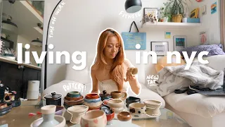 navigating my 20s | starting my fitness journey, getting scammed in nyc 🥲 (lol), pottery & mexico!