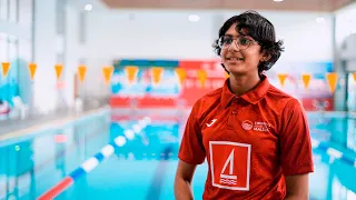 The Story of Meral - A determined, brave swimmer