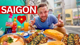 Saigon Street Food is INCREDIBLE 🇻🇳 Epic $2 Banh Mi Breakfast + Grilled Meat FEAST ft@MaxMcFarlin