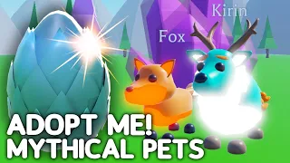 All Mythical Pets In Adopt Me Mythical Egg! Confirmed Pets In Roblox Adopt Me (REMADE!)