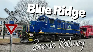 Blue Ridge Scenic Railway | Trip to Northern Georgia, Mercier Orchards & Cozy Yurt Cabin