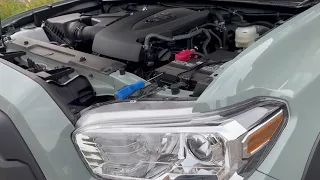 How to adjust headlights Toyota Tacoma 2016-23 Gen 3