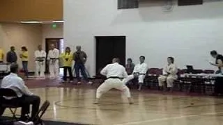 Shihan Mike Armstrong - Kyokushin Kata Seienchin