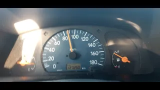 Suzuki Alto 1.1 63hp acceleration 0-100( 1080p)