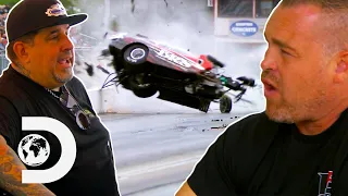 Tim Brown's INSANE Crash Almost Takes Out Mike Murillo | Street Outlaws: No Prep Kings